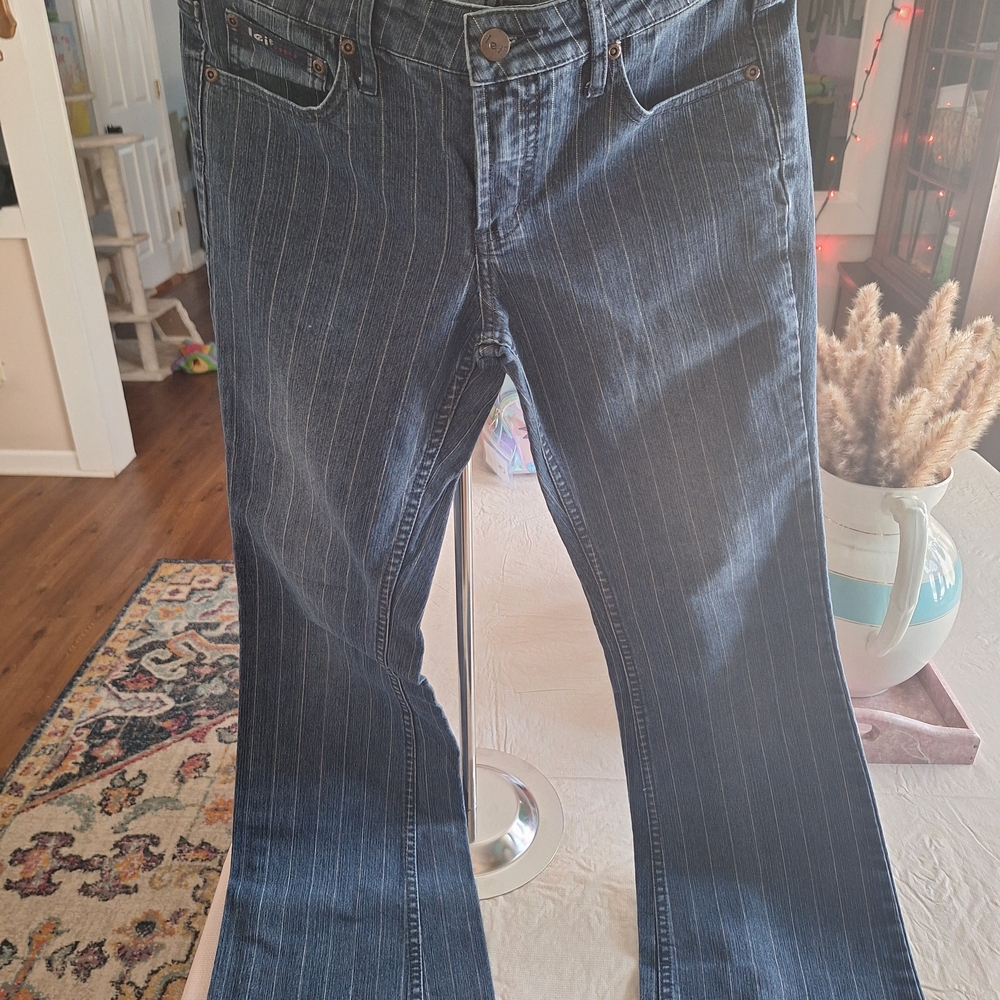 lei Pin Stripe Jeans